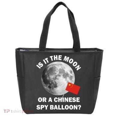 Is It The Moon Or A Chinese Spy Balloon Tote Bag