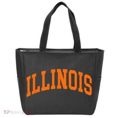 Illinois IL Throwback Design Classic Tote Bag
