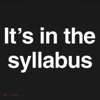 ItS In The Syllabus Button thumb 1