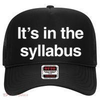ItS In The Syllabus Hat thumb 0
