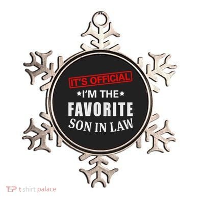 Its Im The Favorite Son In Law Ornament