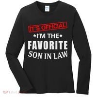Its Im The Favorite Son In Law Women's Long Sleeve Shirt thumb 0