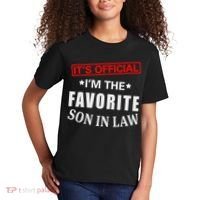 Its Im The Favorite Son In Law Kids T-Shirt thumb 2