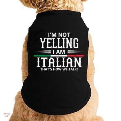 Italian Doggie Tank