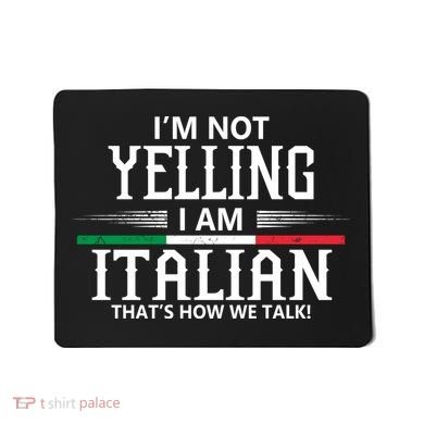 Italian Mousepad
