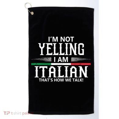Italian Golf Towel