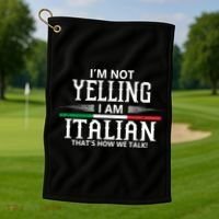 Italian Golf Towel thumb 1