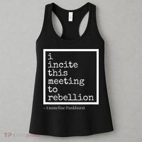 I Incite This Meeting To Rebellion Women's Tank Top thumb 3
