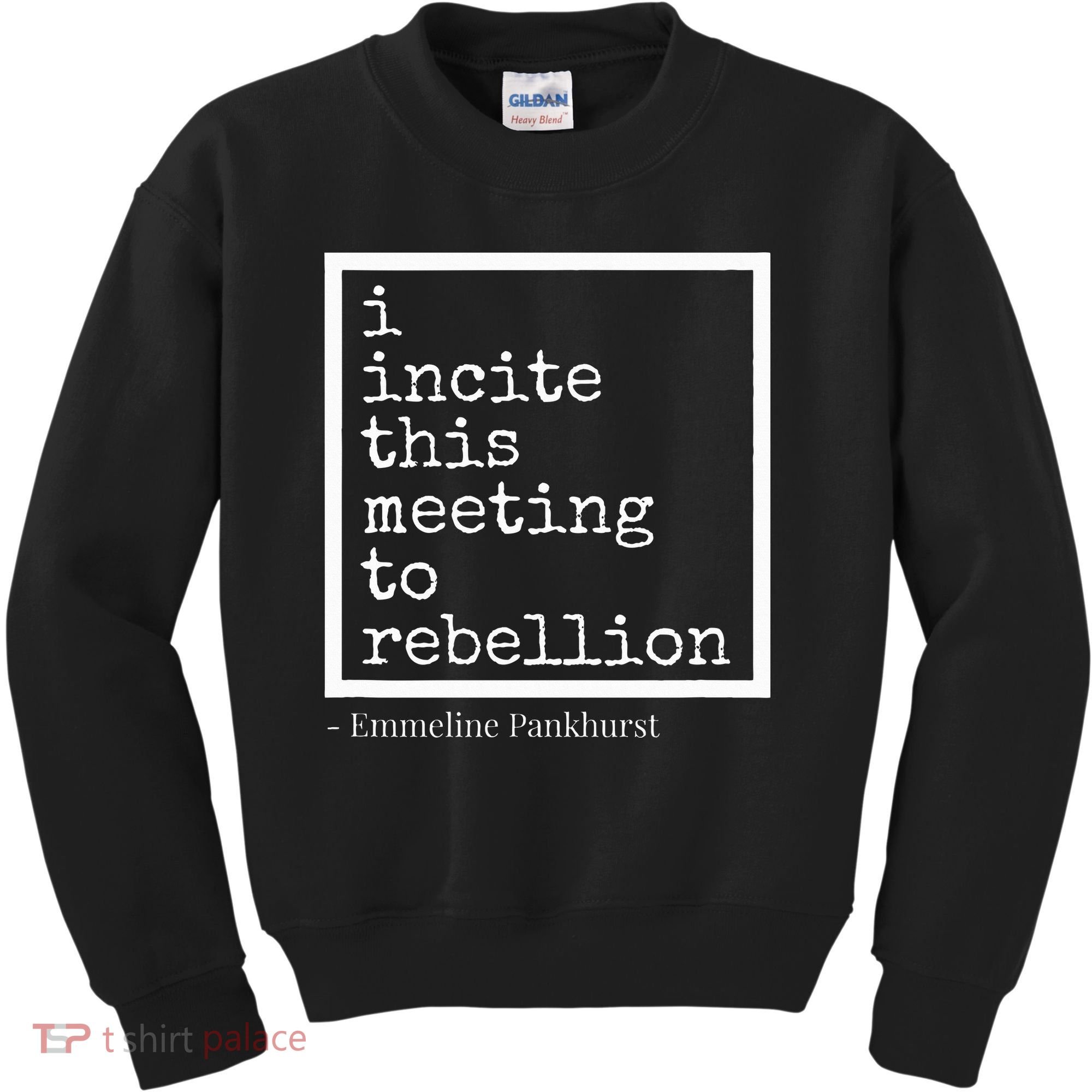I Incite This Meeting To Rebellion Kids Sweatshirt