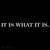 It Is What It Is. Funny Women's T-Shirt thumb 6