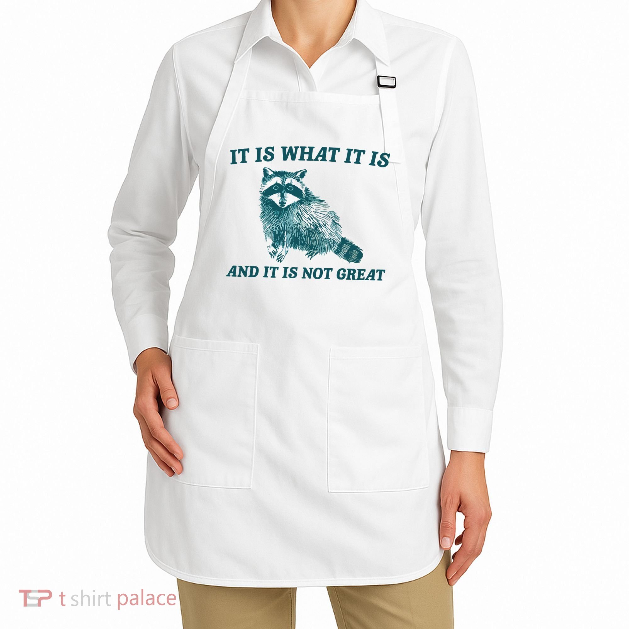 It Is What It Is And It Is Not Great Apron