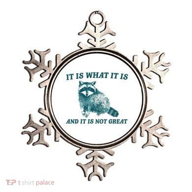 It Is What It Is And It Is Not Great Ornament