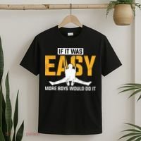 If It Was Easy More Boy Would Do It Gymnastics T-Shirt thumb 2