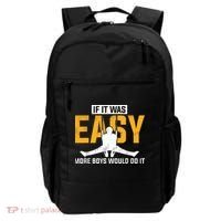 If It Was Easy More Boy Would Do It Gymnastics Backpack thumb 0