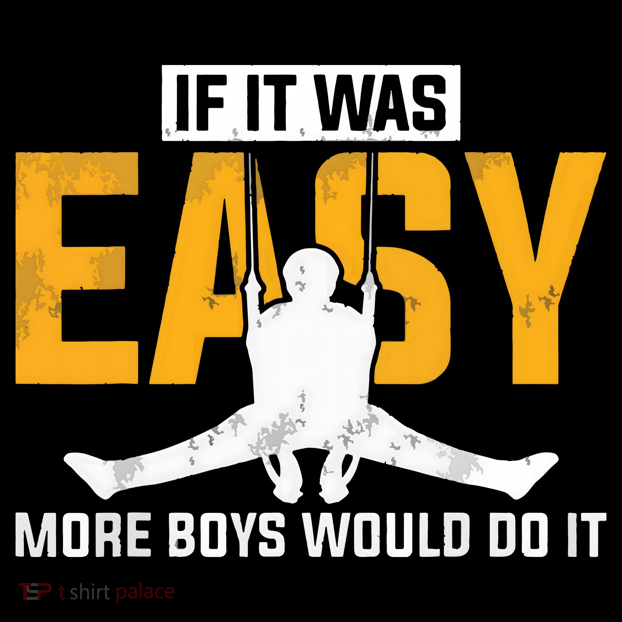 If It Was Easy More Boy Would Do It Gymnastics Mousepad