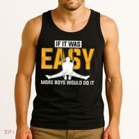 If It Was Easy More Boy Would Do It Gymnastics Tank Top thumb 3
