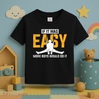 If It Was Easy More Boy Would Do It Gymnastics Toddler T-Shirt thumb 3