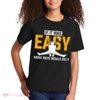If It Was Easy More Boy Would Do It Gymnastics Kids T-Shirt thumb 2