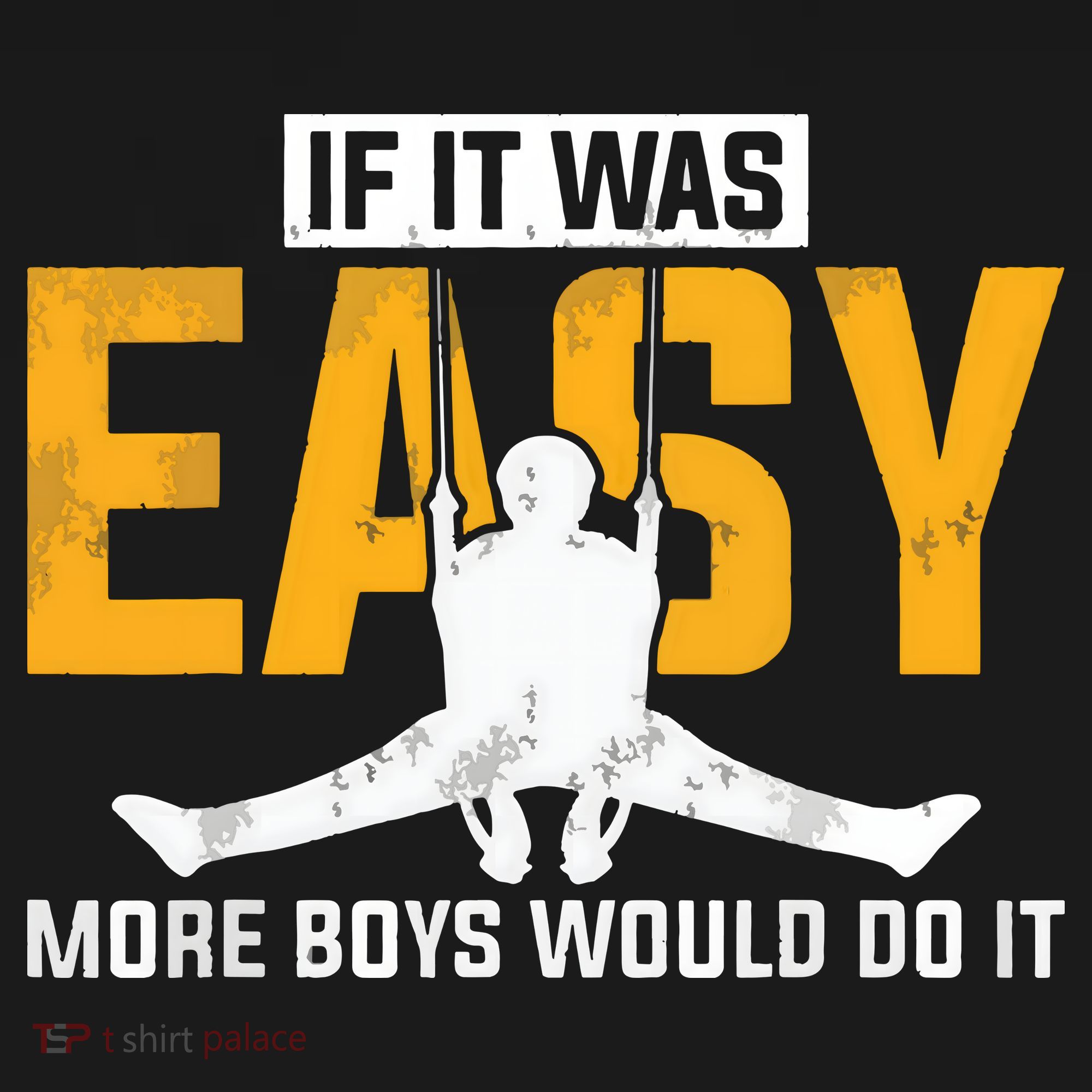 If It Was Easy More Boy Would Do It Gymnastics Tote Bag
