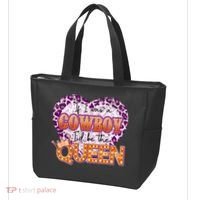 If I Was A Cowboy I'd Be The Queen Tote Bag thumb 3