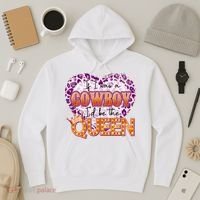 If I Was A Cowboy I'd Be The Queen Hoodie thumb 3