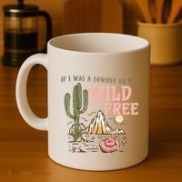 If I Was A Cowboy Wild And Free Coffee Mug thumb 4