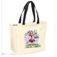 If I Was A Bird I Know Who ID Shit On Tote Bag thumb 2