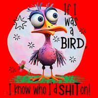 If I Was A Bird I Know Who ID Shit On Santa Hat thumb 1