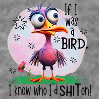 If I Was A Bird I Know Who ID Shit On Toddler Hoodie thumb 2