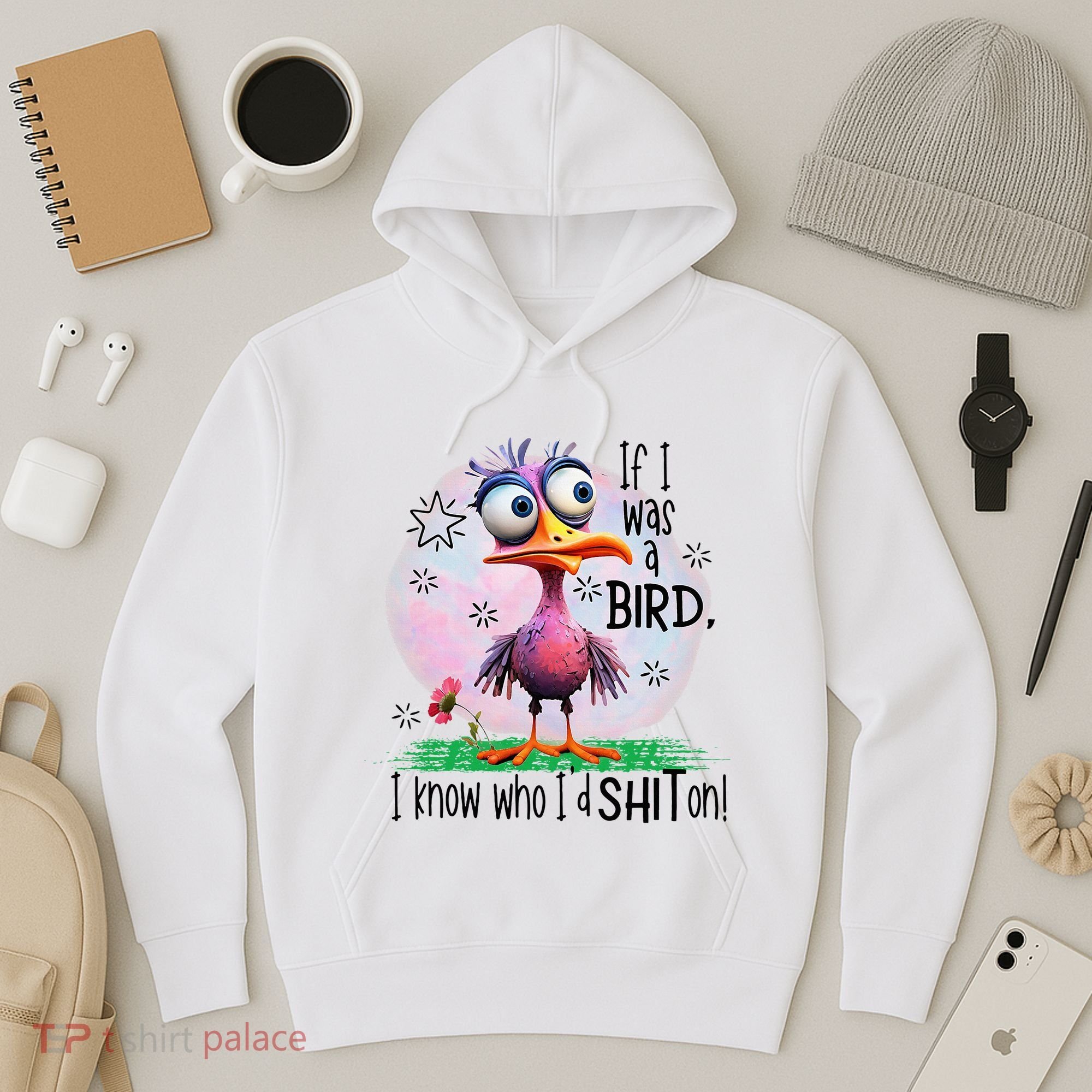 If I Was A Bird I Know Who ID Shit On Hoodie