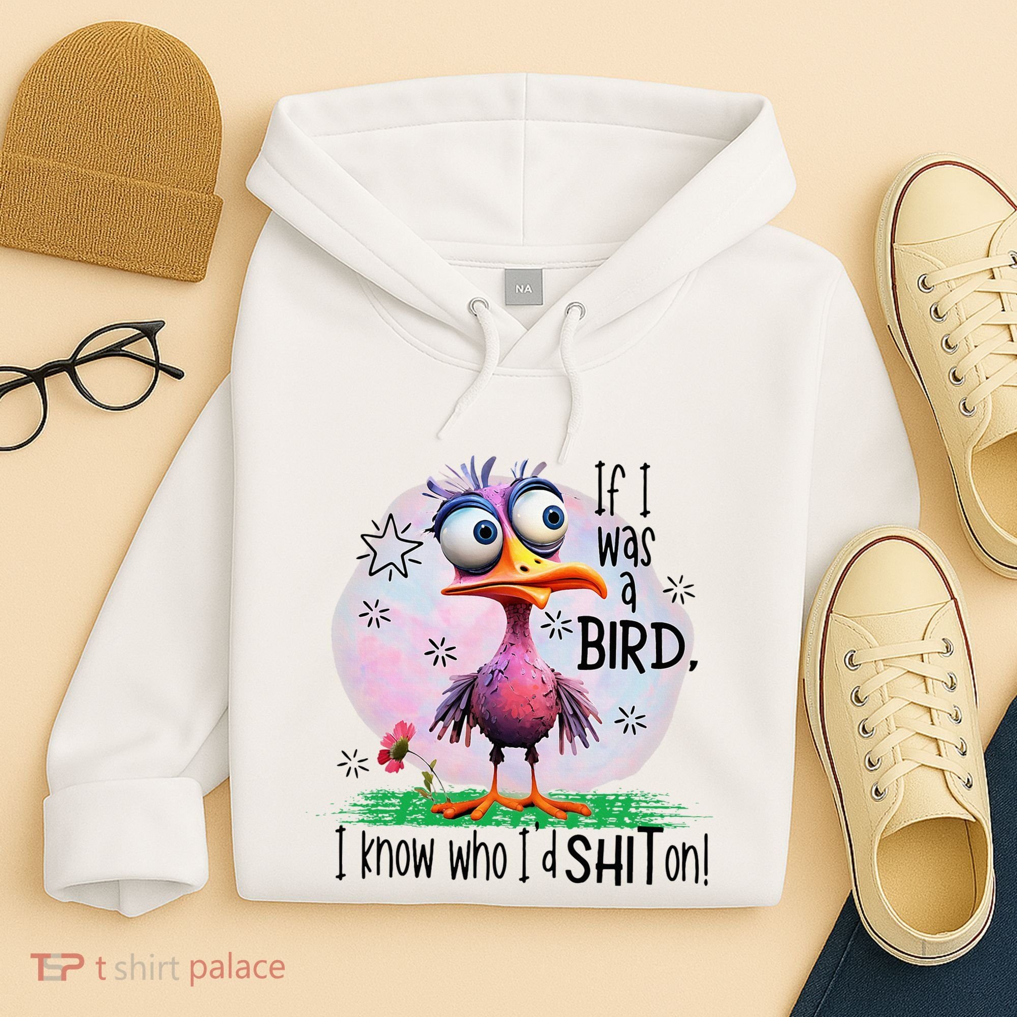 If I Was A Bird I Know Who ID Shit On Hoodie