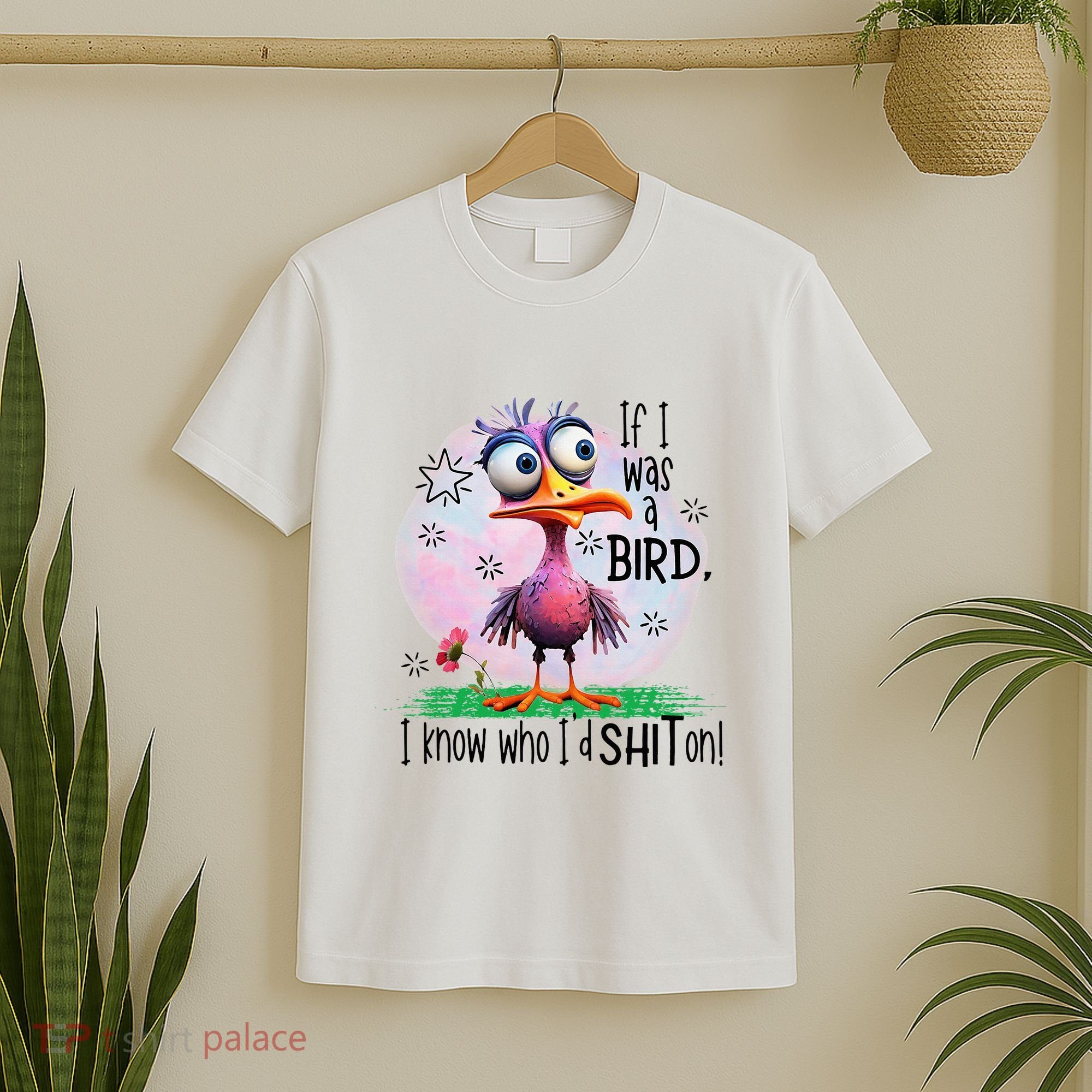 If I Was A Bird I Know Who ID Shit On T-Shirt