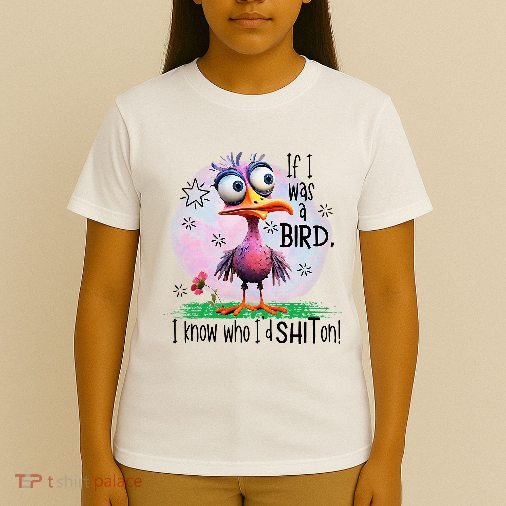 If I Was A Bird I Know Who ID Shit On T-Shirt