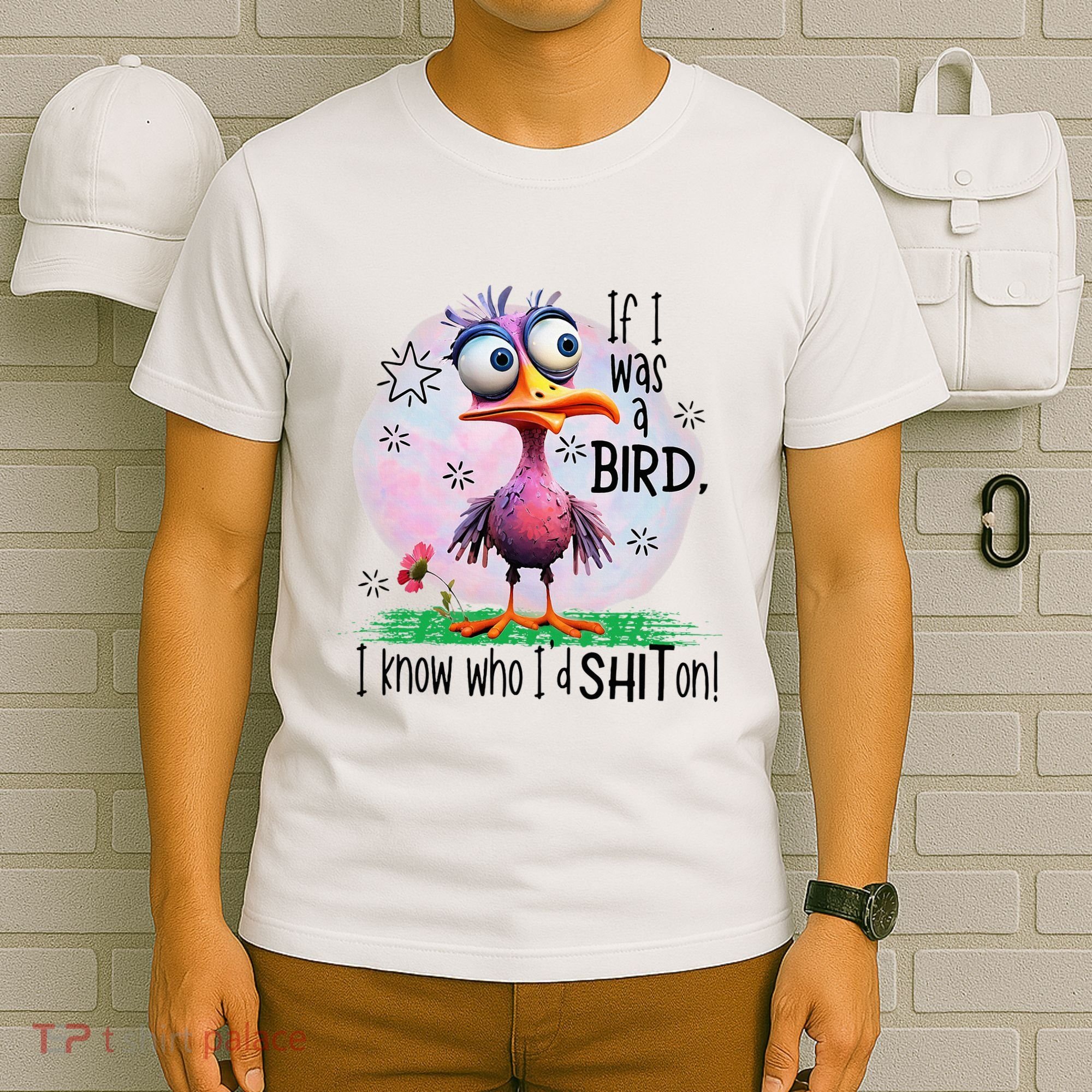 If I Was A Bird I Know Who ID Shit On T-Shirt