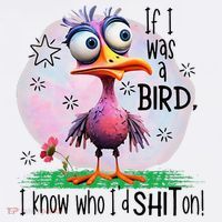 If I Was A Bird I Know Who ID Shit On T-Shirt thumb 7