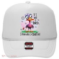 If I Was A Bird I Know Who ID Shit On Hat thumb 0