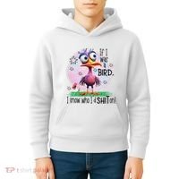 If I Was A Bird I Know Who ID Shit On Kids Hoodie thumb 4