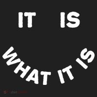 It Is What It Is Smiley Face Tumbler thumb 3