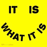 It Is What It Is Smiley Face Hat thumb 2