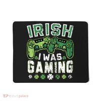 Irish I Was Gaming St Patricks Day Gamer Lucky Irish Gaming Mousepad thumb 0