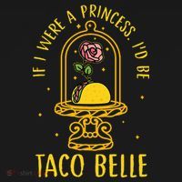 If I Were A Princess Id Be Taco Belle Flower Visor thumb 3