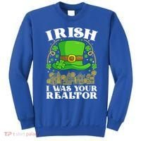 Irish I Was Your Realtor St Patricks Day Lead Generation Cute Gift Sweatshirt thumb 0
