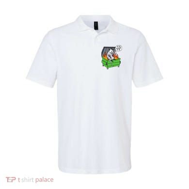 It Is What It Is Possum Dumpster Fire Polo