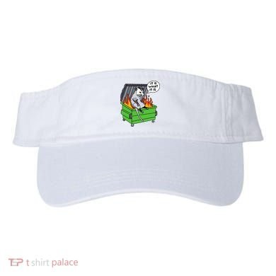 It Is What It Is Possum Dumpster Fire Visor