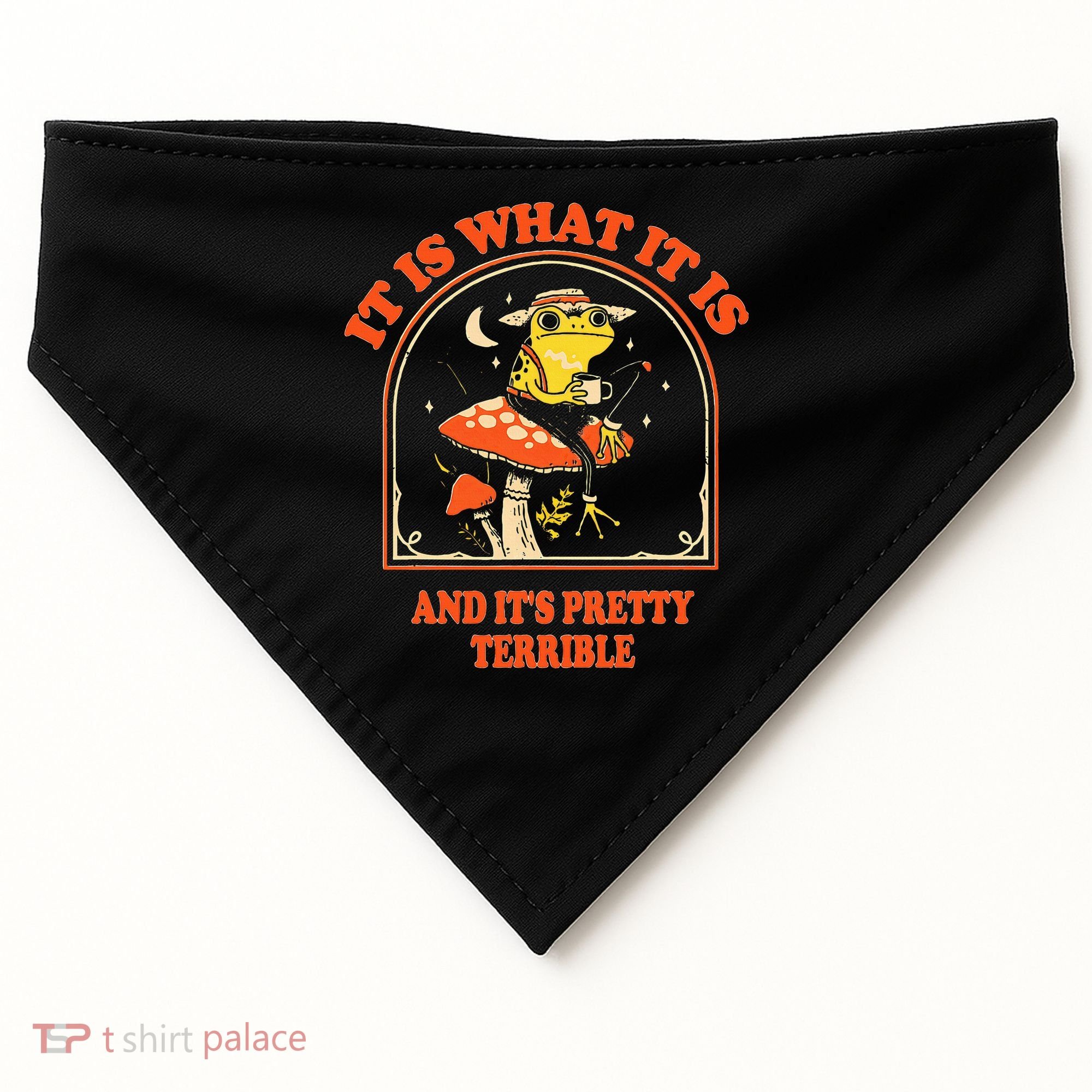It Is What It Is And ItS Pretty Terrible USA-Made Doggie Bandana