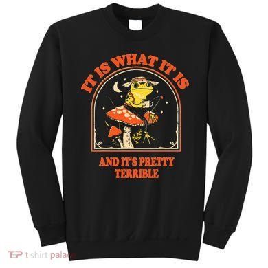 It Is What It Is And ItS Pretty Terrible Sweatshirt
