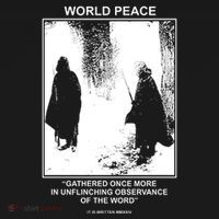 It Is Written Usa Mmxxiv World Peace Gathered Once More Coaster thumb 2