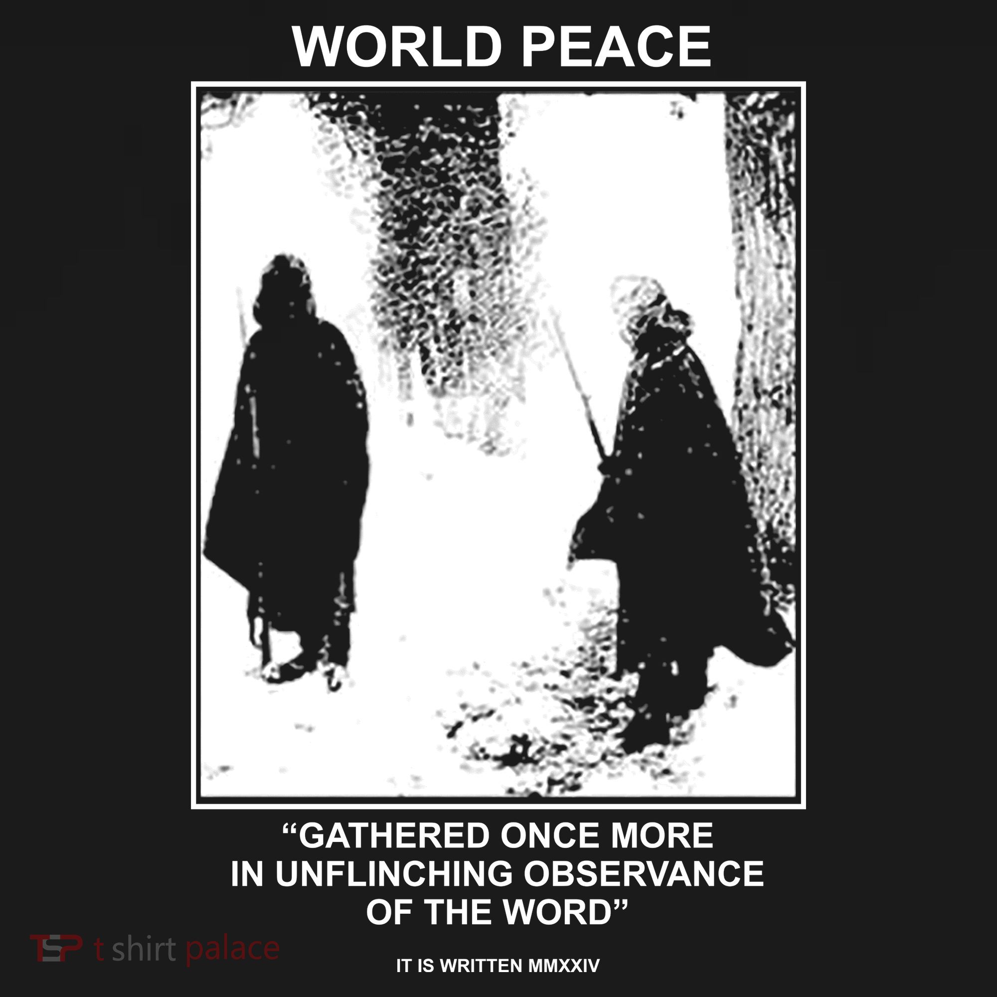 It Is Written Usa Mmxxiv World Peace Gathered Once More Women's Hoodie