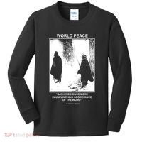 It Is Written Usa Mmxxiv World Peace Gathered Once More Kids Long Sleeve Shirt thumb 0