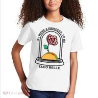 If I Were A Princess I'd Be TacoBelle Funny Meme Kids T-Shirt thumb 2